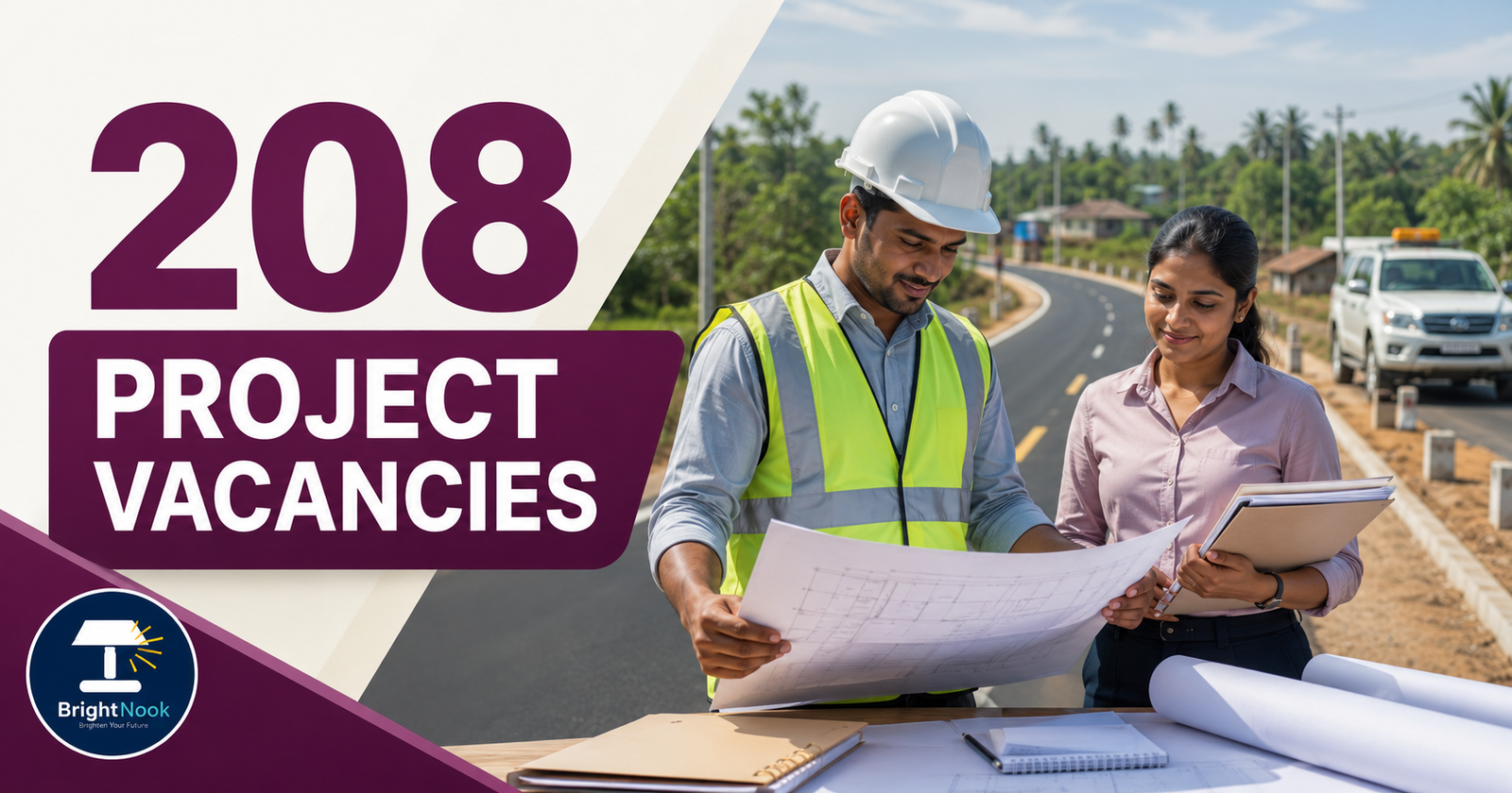 Disaster Rebuild and Rural Road Project recruitment for 208 vacancies in Sri Lanka