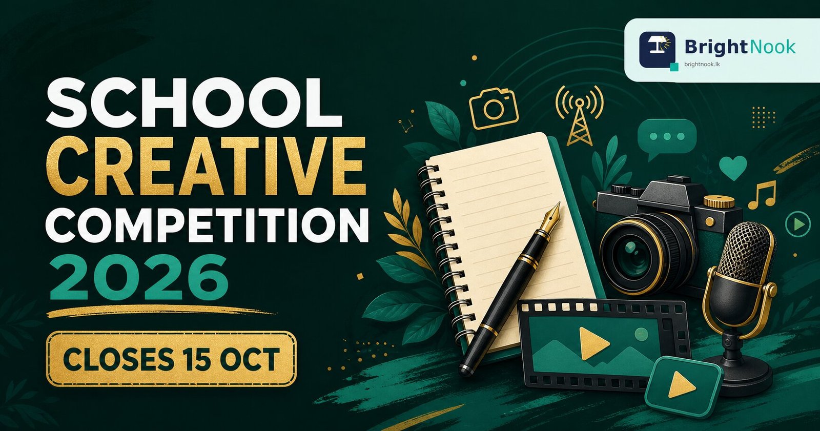 School creativity tools representing the Asidisi Vidumaga competition categories for 2026